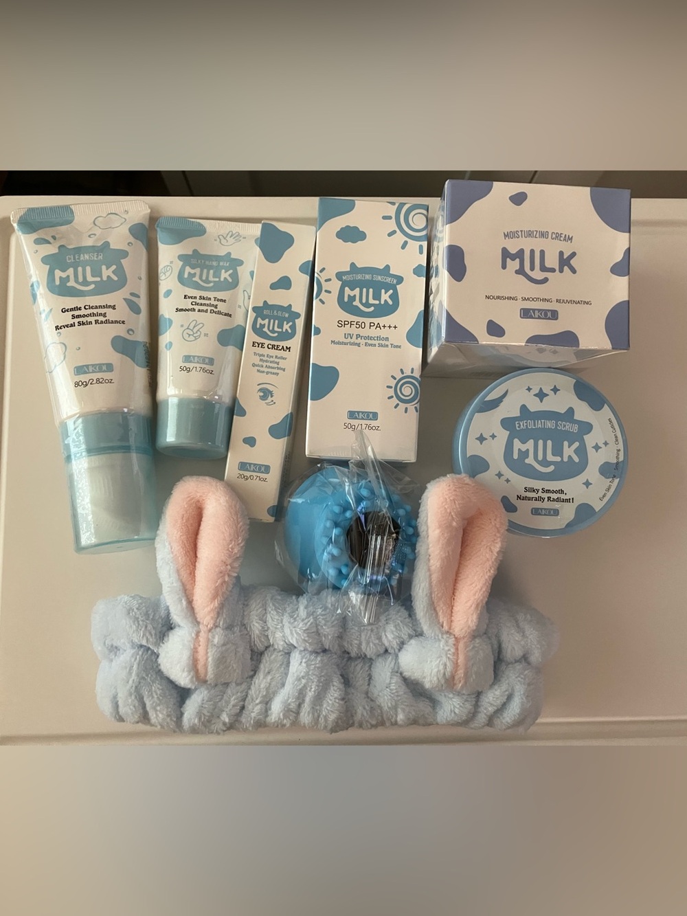 Laiko - Kids Milk Bath & Skin Care Set